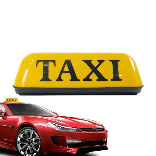 Taxi-Schild – LED-Dachleuchte für Autooberseite, Retro-beleuchtete Taxi-Dachmarkierungslampe | 12-V-Taxi-Licht für Autos, auf dem Dach montiertes Taxi-Licht, leuchtendes Taxi-Dachschild für Fahrzeuge,