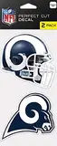 Wincraft Kansas City Chiefs 2er Set gestanzten Abziehbilder st. Louis Rams