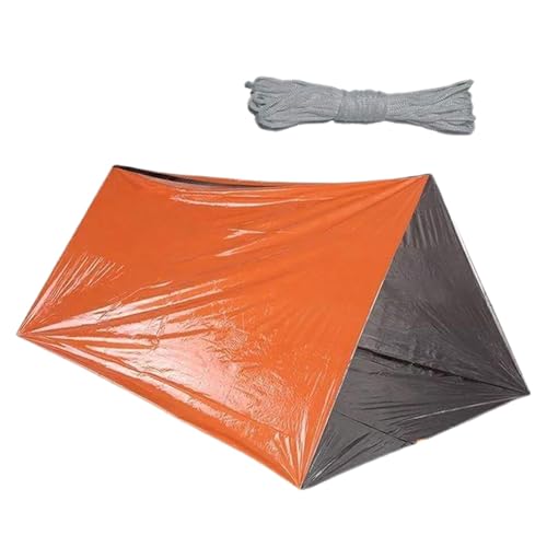 Lebenszelt Survival Shelter, Überlebenszelt | Leichtes Camping -Wanderzelt - Tragbare Plane für Outdoor-Aktivitäten, Überlebensausrüstung, Allwetterschutz