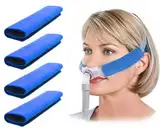 AVEEN 4er-Pack CPAP-Gurtpolster – CPAP Komfortpolster, Gesichtspolster – Weiche, atmungsaktive Polster zur Druckentlastung – Schutz vor Hautirritationen – Waschbares, langlebiges CPAP-Zubehör