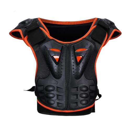 Körper Brust Wirbelsäule Schutz, Jugend Brust Schutz, Weste Bequeme Fahrrad Brust, Reiten Skateboard Jugend Brust Schutz, Schützen Skateboard Skaten Sport Ausrüstung, für Kinder Motocross S