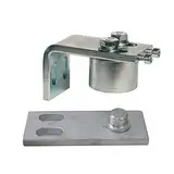 Oberes Torband mit Drucklager für Drehtore Tragkraft 300kg pro Torscharnier | Befestigungsplatte |Universal verwendbar | verzinkt…