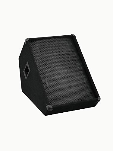 OMNITRONIC M-1230 Monitorbox 600W | 2-Wege-Bühnenmonitor mit 12" Tieftöner und 600 W Leistung