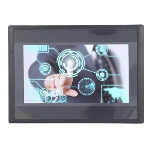 7-Zoll-SPS-Touchscreen-HMI-Panel 12 Eingänge 8 Ausgänge Industrielles TFT-LCD für FX3U 20 40 48MRT DC4V 1A