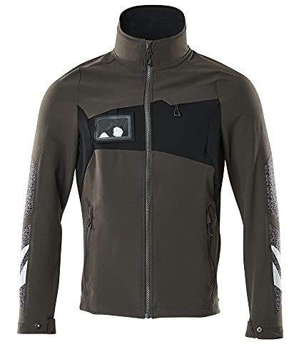 Mascot 18101-511-1809 Accelerate Ultimate Stretch Geringes Gewicht Jacke, Dunkelanthrazit/Schwarz, L Größe