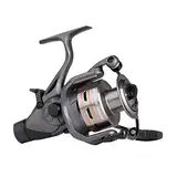 Mitchell MX2 FS Freilauf Baitrunner Style Angelrolle - Aluminium Spule - Friedfisch- und Karpfenangeln, Grey, 4000