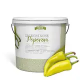 Hook - Griechische Peperoni - Traditionell Würzige Schärfe, Großgebinde im 10 kg Eimer, Authentisch Griechische Spezialität, Perfekt für Gastronomie und Kenner