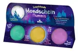 Generisch Moses. Leuchtende Mondscheinflummis (3er Set) ca. Ø3 cm | Hüpfbälle Nachtleuchtend | Gummiball | Mitgebsel Kindergeburtstag Gastgeschenke | Springball | give aways Mitbringsel für Kinder