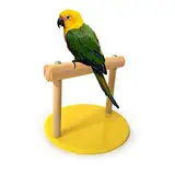 Hffheer Vogelkäfig-Ständer aus Holz, für Papageien, Sitzstange, Trainingsständer, Playstand, Spielzeug, Fitnessstudio, Vogelkäfig, Spielzeug für kleine und mittelgroße Papageien