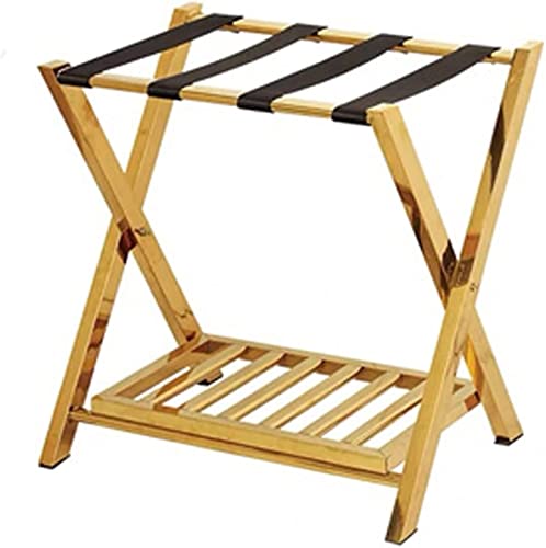 Gepäckregal Klappkofferregal Gepäckregal Edelstahl Tragbares Hotel Spezielle Verwendung Klappkoffer Lagerregal Home Schlafzimmer Gepäckregal (Color : 1Pcs)