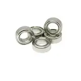 5pcs SMR85ZZ Hybrid Ceramic Bearing 5x8x2.5 SMR85C ZZ RC Bearing 5 * 8 * 2.5 Ceramic Ball Bearing MR85ZZ L850ZZ ABEC7(SMR106C-ZZ 6x10x3mm)