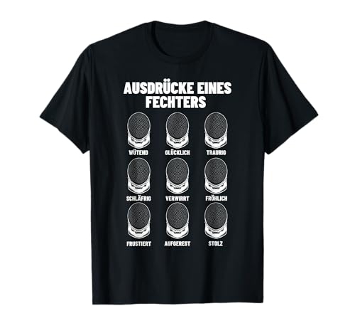 Fechtmeister Fechten Bekleidung Fechtsportler Fechter T-Shirt