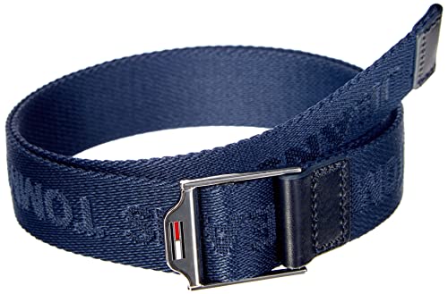 Tommy Jeans Damen TJW ESS WEBBING BELT AW0AW11861 Gürtel, Blau, 80