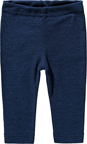 Engel Natur, Baby Leggings/Lange Unterhose, 70% Wolle (kbT), 30% Seide (86/92, Marine)