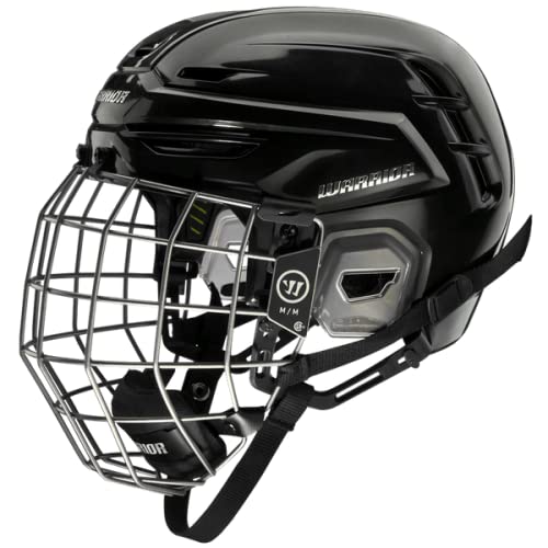 Warrior Helm Combo Alpha One Pro Senior, Größe:M, Farbe:Schwarz