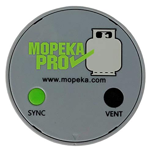 Mopeka Tanksensor mit Magneten für Stahl-LP-Tanks, ohne Abstandshalter, grau