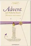 Brief-Adventskalenderbuch – Advent mit Wilhelm Busch: 24 Gedichte und Gedanken (Literarische Adventskalender)