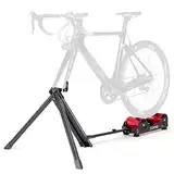 CXWXC Rollentrainer Fahrrad für 16-29 Zoll/700C Reifen Rollentrainer Rennrad Aluminiumlegierungskörper Fahrrad Rollentrainer 5 Stufiger Magnetwiderstand Rennrad Rollentrainer