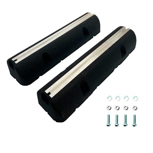 Dämpfungssockel Set 2x 600 mm für Klimaanlagen Bodenkonsole für Wärmepumpen | 2 Stück Antivibrationsfüße | Montagesockel | Gummi Aufstellblocke | für Klimaanlage | für Klimagerät | Schwingungsdämpfer