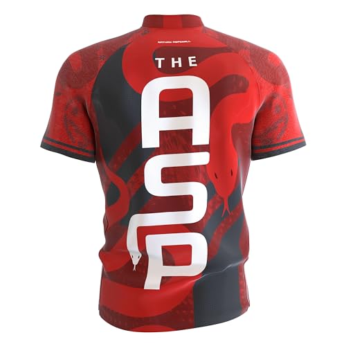 Target Darts Nathan Aspinall Dart Shirt ASP 2024 Edition (X-Groß) – Darts Top, Mens Dart Shirts, Coolplay Collarless Pro Darts Shirt, Player Edition T-Shirt, Dart Gifts