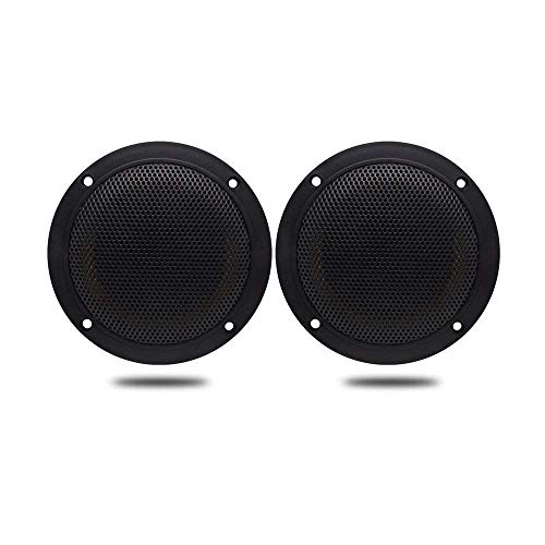 160 Watt 2 Wege, Schwarz Marine Boot Wasserdicht Lautsprecher Motorrad Spa Raum UTV ATV RV Auto Golf Cart