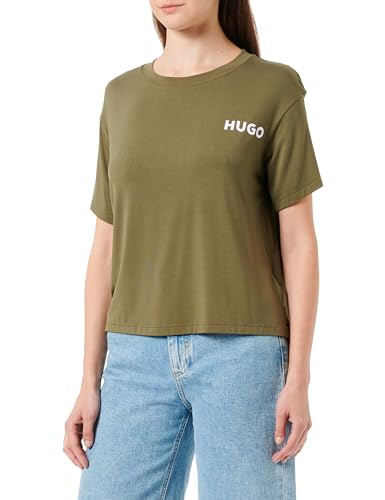 HUGO PYJAMA T SHIRT Damen,Dark Green305,M