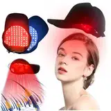 Light Therapy Hair Growth Cap, 630nm 650nm 470nm Red and Blue Light, 4 Mode, Vibration Massage, 70pcsLEDs, for Hair Loss Promote Hair Fast Regrow Care Cap for Men And Women