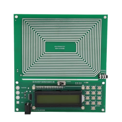 Schumann Frequenz Generator, 0.01-100000Hz Schumann Frequenzgeneratoren Signalgenerator Einstellbarer Niederfrequenz Impulsgenerator, für Klangverbesserung und Einschlafhilfe