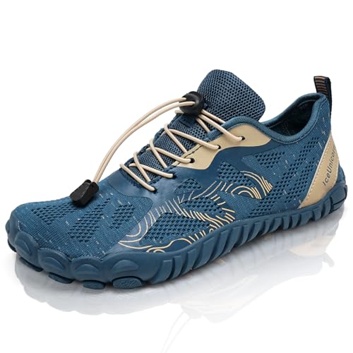 IceUnicorn Barfußschuhe Herren Barfuss Schuhe Damen(085Nary,42EU)