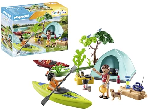 PLAYMOBIL | Family Fun | aufregendes Naturabenteuer am Zeltplatz | Spielzeug für Kinder ab 4 Jahren | 71425