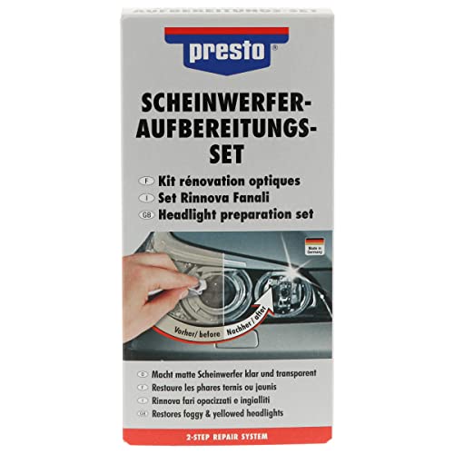 presto 365171 Scheinwerfer-Aufbereitungs-Set