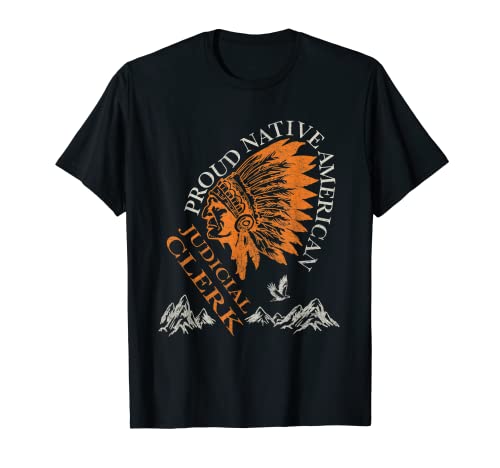 Stolzer Job als Gerichtsangestellter der amerikanischen Ureinwohner T-Shirt