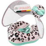 EDWEKIN® Premium Baby Schwimmring Leoni 2025 mit UV-Dach (UPF 50+) | TÜV geprüft | Idealer Baby Float für 6–36 Monate | Stilvoll, sicher & bequem – der niedlichste Schwimmreifen für Kinder