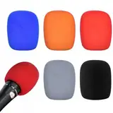 Mikrofon Windschutz, Staubdicht Mic Foam Cover, Handmikrofon Windschutz mit Guter Elastizität Kontraktilität, Pop Schutz Mikro für KTV, Outdoor-Aktivitäten (Multi -Colored)