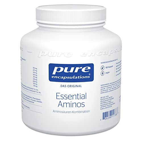 Pure Encapsulations - Essential Aminos - Ausgewogene Kombination essenzieller Aminosäuren - 180 vegane Kapseln