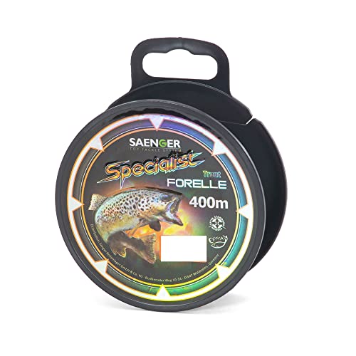 Specitec Specialist Forelle 400m monofile Angelschnur von Sänger (Ø 0,20mm / 4,40kg)