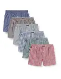 Lower East American Boxershorts Herren 10 Pack I 6 Pack aus 100% Baumwolle - Unterwäsche Herren Unterhosen für Männer, Unterhosen Herren Boxershorts Herren Baumwolle, Männer Boxershorts, Mehrfarbig L