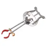 Mxfans Tragbare Trompete Marschgabel Klammer für Trompete Messing Instrumente Silver