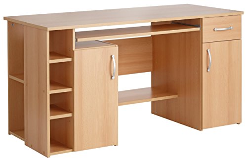 Möbeldesign Team 2000 GmbH Computertisch/Schreibtisch/PC-Tisch in Buche 4129