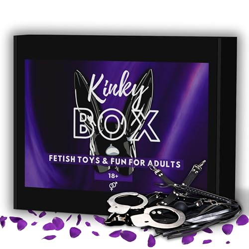 Sextoy Set Box Fetisch BDS Sex für Sie und Ihn 10-teiliges Verwöhnpaket für Erwachsene Paare Sex Spielzeug für Männer und Frauen Kinky Liebesbox