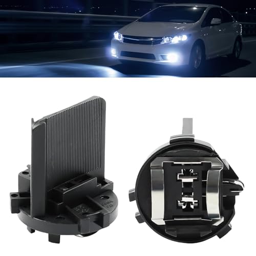 TOATELU 2 Stück Halogen Lampen Halter, H7 Scheinwerfer-Lampenfassung Ersatz A9068260282 5K0941109C, für G-olf 6 G-olf 7 MK6 MK7, S-haran und S-cirocco