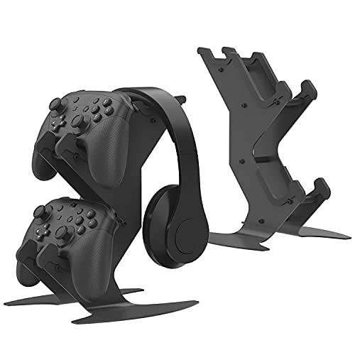 NBCP Controller Halterung Universeller Controller Ständer für Xbox Series X, Xbox One, Xbox 360, PS5, PS4, Nintendo Switch, Steam Controller, Ideal für Desktop PC Gamepads und Mobile Geräte