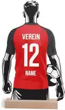 Leverkusen Geschenk personalisiert - Leverkusen Fanartikel: Holzbild - Leverkusen Geschenke, Leverkusen Geschenk, Leverkusen Geburtstagsgeschenk, Fussball Geschenke Jungen