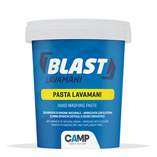 Camp BLAST Handwaschpaste mit natürlichen Schleifmitteln, mit Zitronenduft, 1000 ml