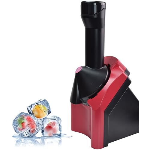 Syntrox Germany Eismaschine Woron für gefrorene Früchte | Frozen Fruit Ice Cream Maker, Eis zuhause herstellen, Eisbecher Zubehör, mit Gefrierfunktion