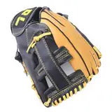 Nagoyuki Professionelle Baseball-Handschuhe für Jugendliche und Erwachsene, Leder-Baseball-Handschuhe, Softball-Training, Catcher-Handschuhe, 12,5