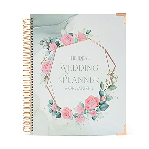 Hochzeitsplaner-Buch für die Braut, perfekter Hochzeits-Checklisten-Planer, Hochzeitsbudget-Planer, Bücher, Verlobungsgeschenk für Paare, Hochzeitsgeschenke, Hardcover, Brautplanungsbuch mit