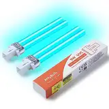 AffyBulb 2 * 9 W G23 PLS Ersatz-UV-Leuchtmittel, für Teich-UVC-Filter, Maschine oder Klärer