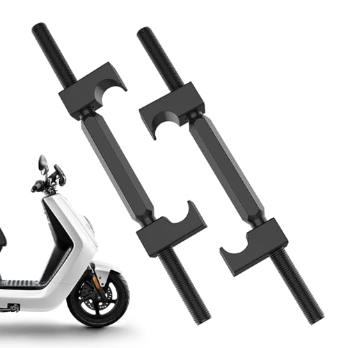 Motorrad Federpresse - Robuster Stoßdämpfer-Kompressor,Radaufhängungsmontageset mit Stoßdämpferlöser und Zugvorrichtung für Motorradreparaturen