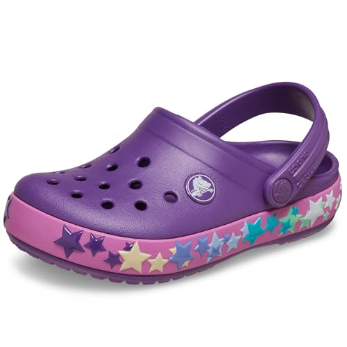 Crocs Unisex Kinder Crocband Clog T, Lights Amethyst, 25/26 EU